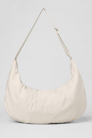 Bolso Bandolera Alo Yoga Om The Go Gym Mujer Bone | Colombia BGYH-85634
