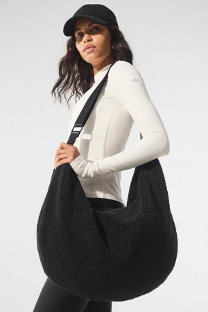 Bolso Bandolera Alo Yoga Sherpa Om The Go Mujer Negras | Colombia YVDW-17865