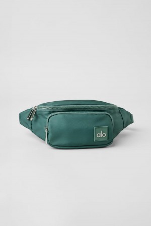 Bum Bags Alo Yoga Explorer Fanny Pack Mujer Winter Ivy | Colombia NJIT-73061