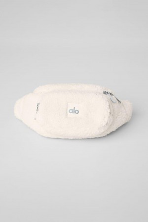 Bum Bags Alo Yoga Sherpa Explorer Fanny Pack Mujer Ivory | Colombia PCHS-63852