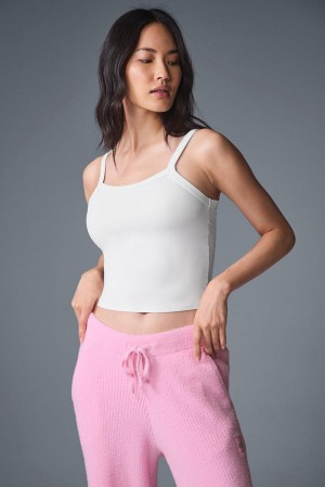 Camiseta Sin Mangas Running Alo Yoga Alosoft Sweet Talker Mujer Blancas | Colombia ZVWM-06751