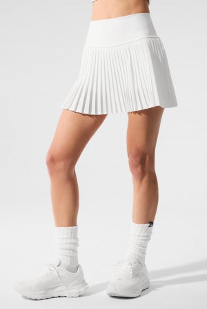 Falda Alo Yoga Grand Slam Tennis Mujer Blancas | Colombia GSYC-94057