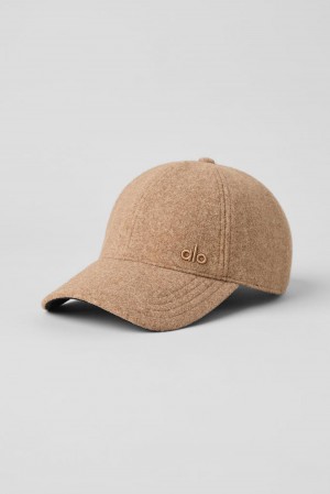 Gorras Alo Yoga Prestige Off-Duty Hombre Toasted Almond | Colombia QZYT-41308