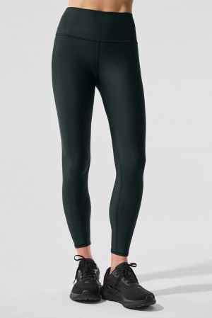 Leggins Alo Yoga 7/8 High-Waist Airlift Mujer Verde | Colombia ODHG-01347