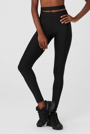 Leggins Alo Yoga Airlift High-Waist All Access Mujer Negras | Colombia JBSZ-65748