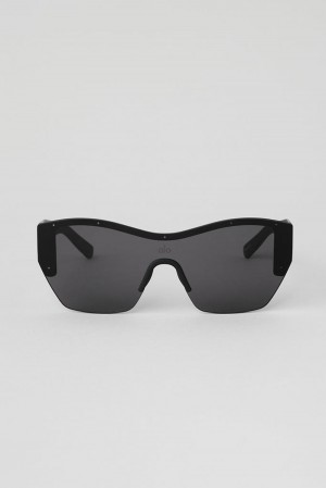Lentes de Sol Alo Yoga Stunner Hombre Negras | Colombia HIRD-35681