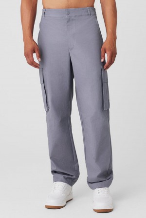 Pantalon Alo Yoga Cargo Ripstop Hombre Fog | Colombia TKIE-93215
