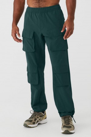 Pantalon Alo Yoga Cargo Venture Hombre Verde | Colombia RSXB-34198