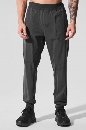 Pantalon Alo Yoga Co-Op Hombre Anthracite | Colombia VHAG-18907