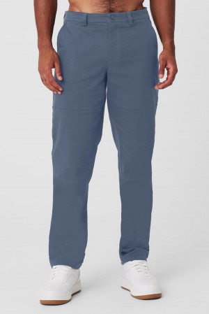 Pantalon Alo Yoga Edition Sueded Hombre Bluestone | Colombia YIPU-39271