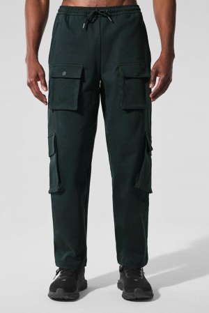 Pantalon Alo Yoga Northstar Cargo Hombre Verde | Colombia QHRZ-71605