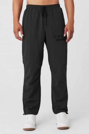 Pantalon Alo Yoga Takeaway Track Hombre Negras | Colombia TEBA-69875