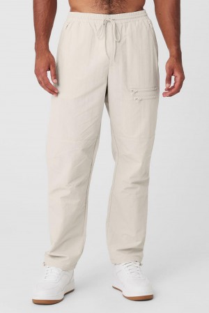 Pantalon Alo Yoga Takeaway Track Hombre Bone | Colombia LZFN-37120