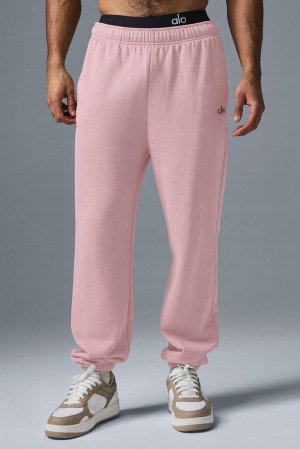 Pantalon Deportivo Alo Yoga Accolade Hombre Rosas | Colombia GNDT-97062