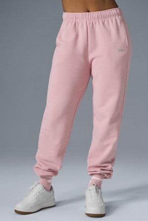 Pantalon Deportivo Alo Yoga Accolade Mujer Rosas | Colombia SUBY-76018