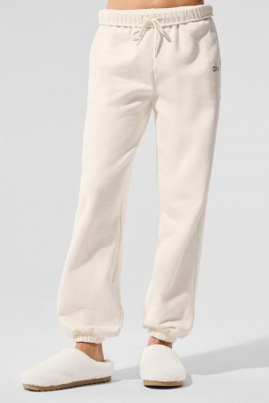 Pantalon Deportivo Alo Yoga Accolade Mujer Ivory | Colombia YLRC-75684