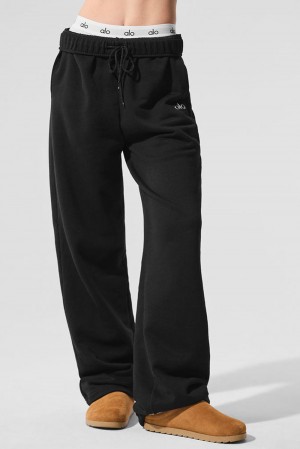 Pantalon Deportivo Alo Yoga Accolade Straight Leg Mujer Negras | Colombia YLFR-10752