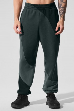 Pantalon Deportivo Alo Yoga Make Waves Hombre Verde | Colombia BGKX-94082