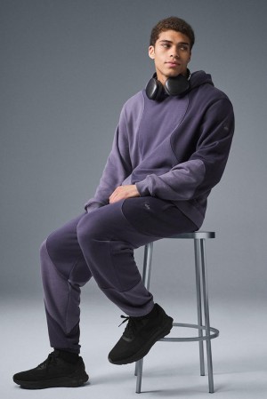 Pantalon Deportivo Alo Yoga Make Waves Hombre Italian Plum Tonal | Colombia CHLJ-85674