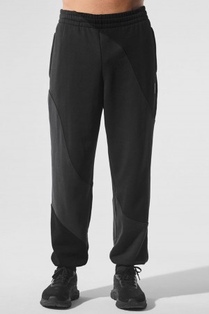 Pantalon Deportivo Alo Yoga Make Waves Hombre Negras | Colombia KPOW-43608