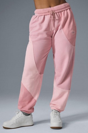 Pantalon Deportivo Alo Yoga Make Waves Mujer Rosas | Colombia ULVM-20789