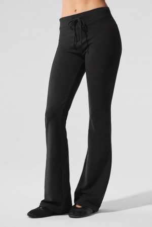 Pantalon Deportivo Alo Yoga Sway Bootcut Mujer Negras | Colombia UMCJ-01648