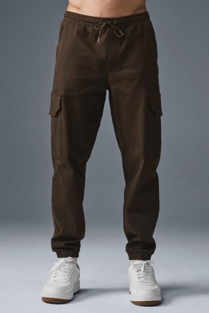 Pantalon Jogger Alo Yoga Edition Sueded Hombre Espresso | Colombia AMIJ-40756