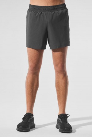 Short Alo Yoga 5" Adapt Running Hombre Anthracite | Colombia STOC-87621