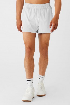 Short Alo Yoga 5" Adapt Running Hombre Titanium | Colombia WVDX-29735
