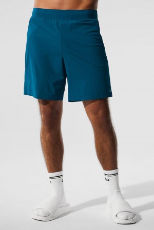 Short Alo Yoga 7" Repetition Hombre Azules | Colombia QOSI-59017