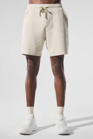 Short Alo Yoga Chill Hombre Bone | Colombia GMFE-46321
