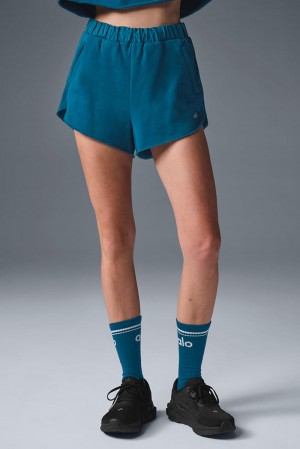 Short Alo Yoga In The Air Dolphin Mujer Azules | Colombia ZBSV-13495