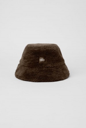 Sombreros De Pescador Alo Yoga Foxy Sherpa Hombre Espresso | Colombia RUYF-79613