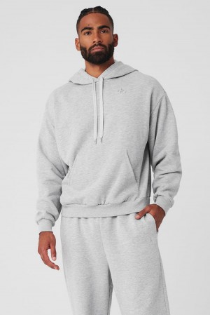 Sudadera con Capucha Alo Yoga Accolade Hombre Gris | Colombia ARUT-62307
