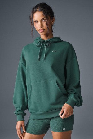 Sudadera con Capucha Alo Yoga Accolade Mujer Winter Ivy | Colombia TQDG-91678