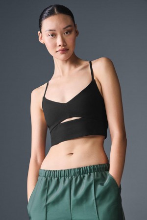 Sujetador Deportivo Alo Yoga Alosoft Highlight Mujer Negras | Colombia XDCA-89340