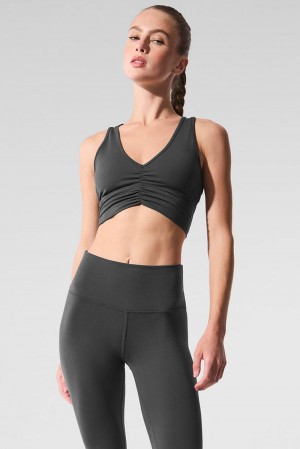 Sujetador Deportivo Alo Yoga Wild Thing Mujer Anthracite | Colombia XRYW-93014