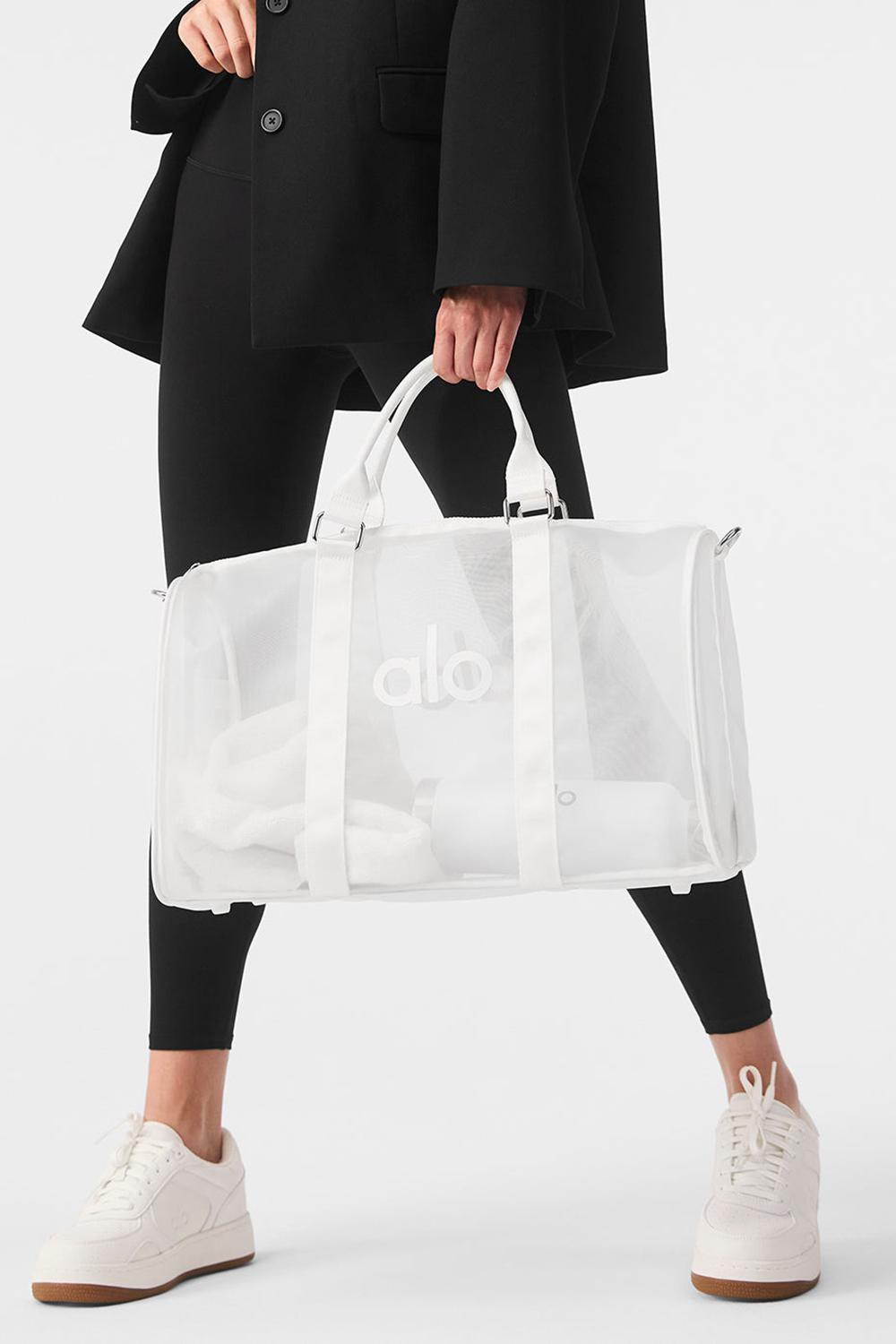 Bolsa Duffle Alo Yoga Sheer Mujer Blancas | Colombia  PWBR-43150
