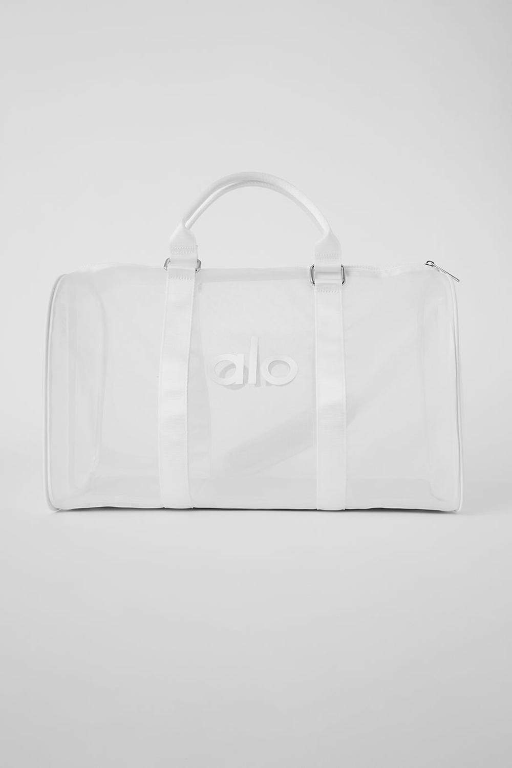 Bolsa Duffle Alo Yoga Sheer Mujer Blancas | Colombia  PWBR-43150