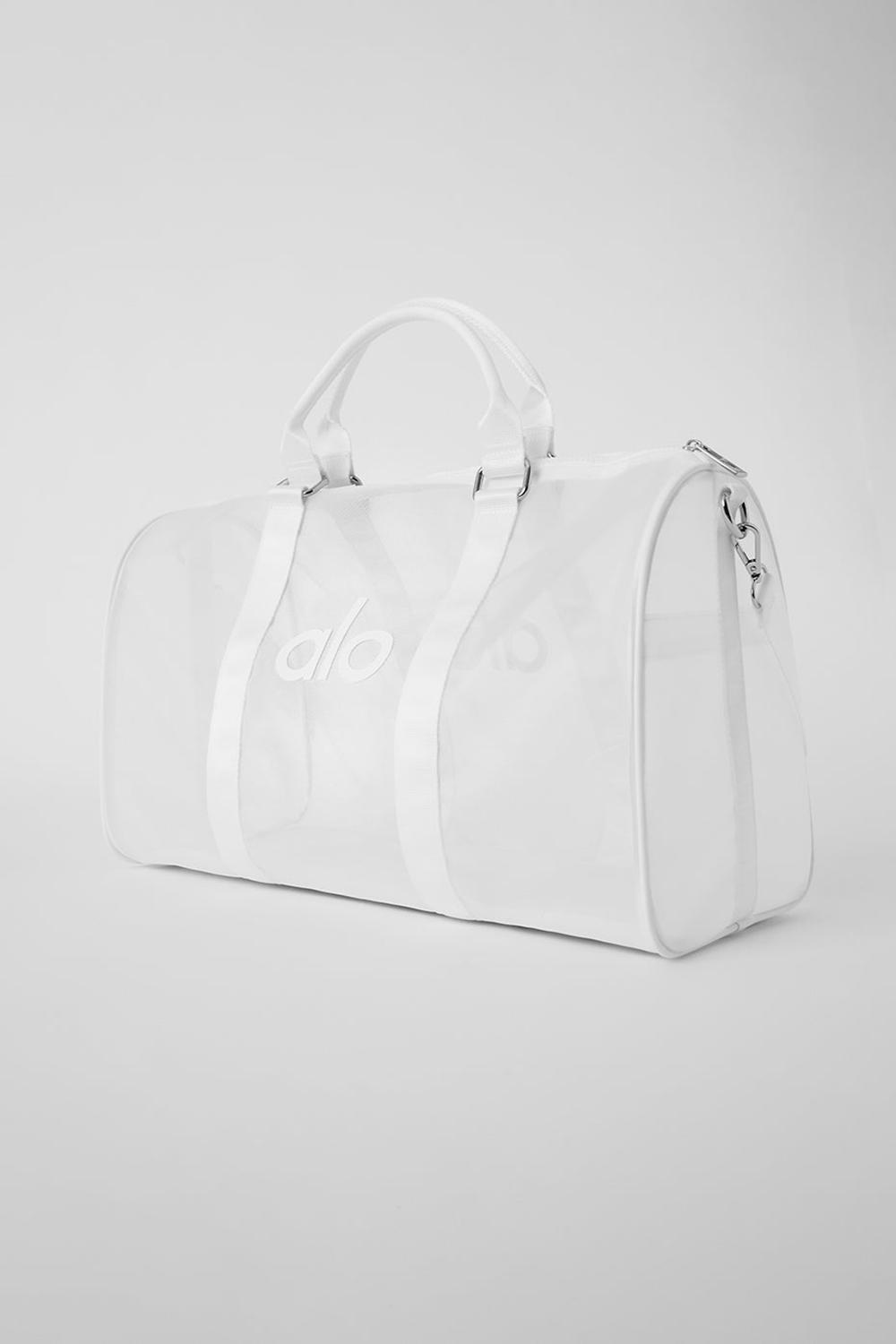 Bolsa Duffle Alo Yoga Sheer Mujer Blancas | Colombia  PWBR-43150
