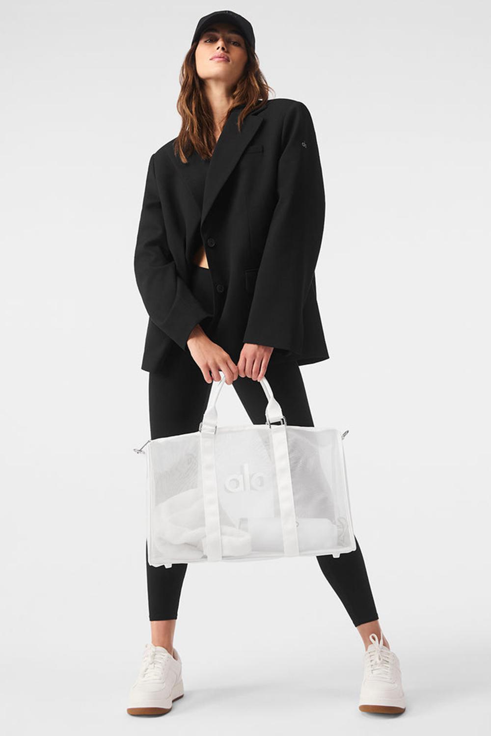 Bolsa Duffle Alo Yoga Sheer Mujer Blancas | Colombia  PWBR-43150