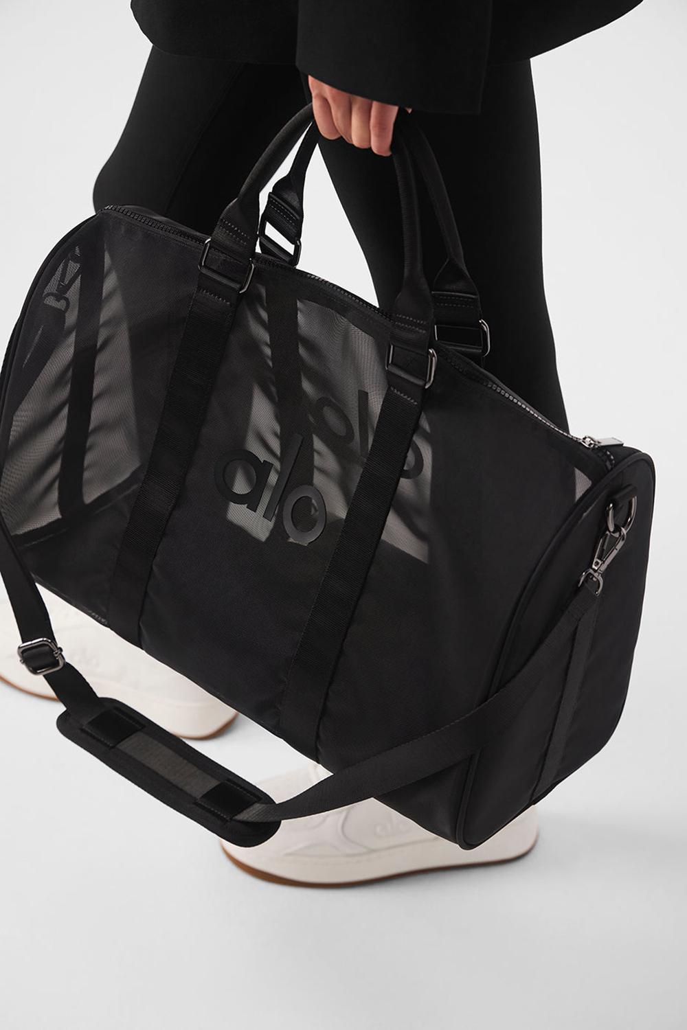 Bolsa Duffle Alo Yoga Sheer Mujer Negras | Colombia  KUAE-58279