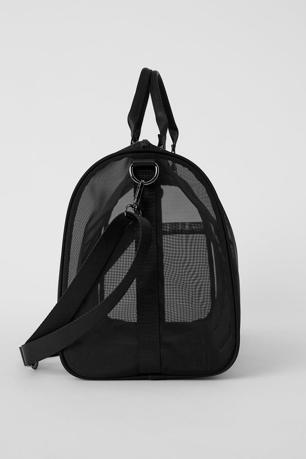 Bolsa Duffle Alo Yoga Sheer Mujer Negras | Colombia  KUAE-58279