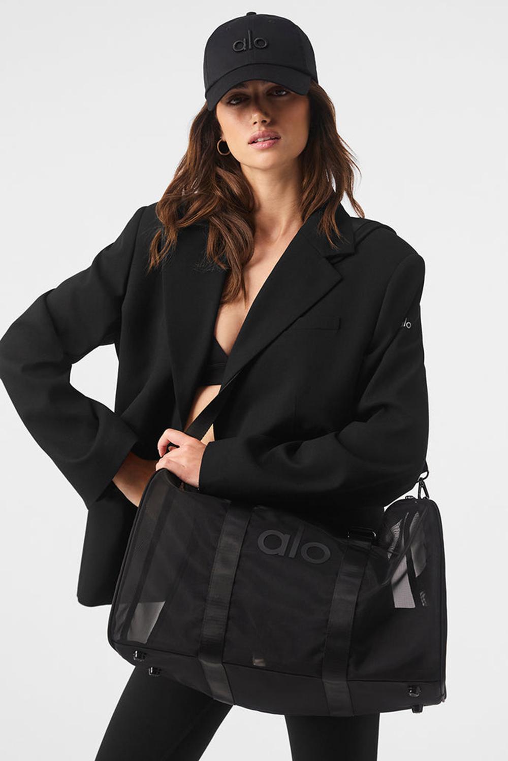 Bolsa Duffle Alo Yoga Sheer Mujer Negras | Colombia  KUAE-58279