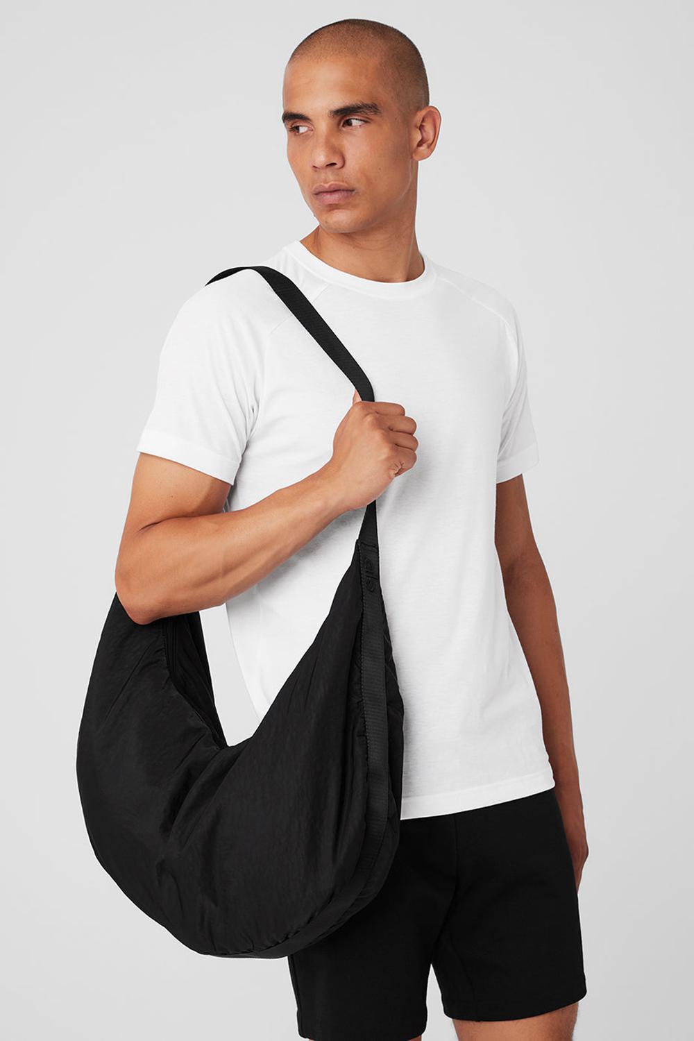 Bolso Bandolera Alo Yoga Om The Go Gym Hombre Negras | Colombia  SBOA-98425