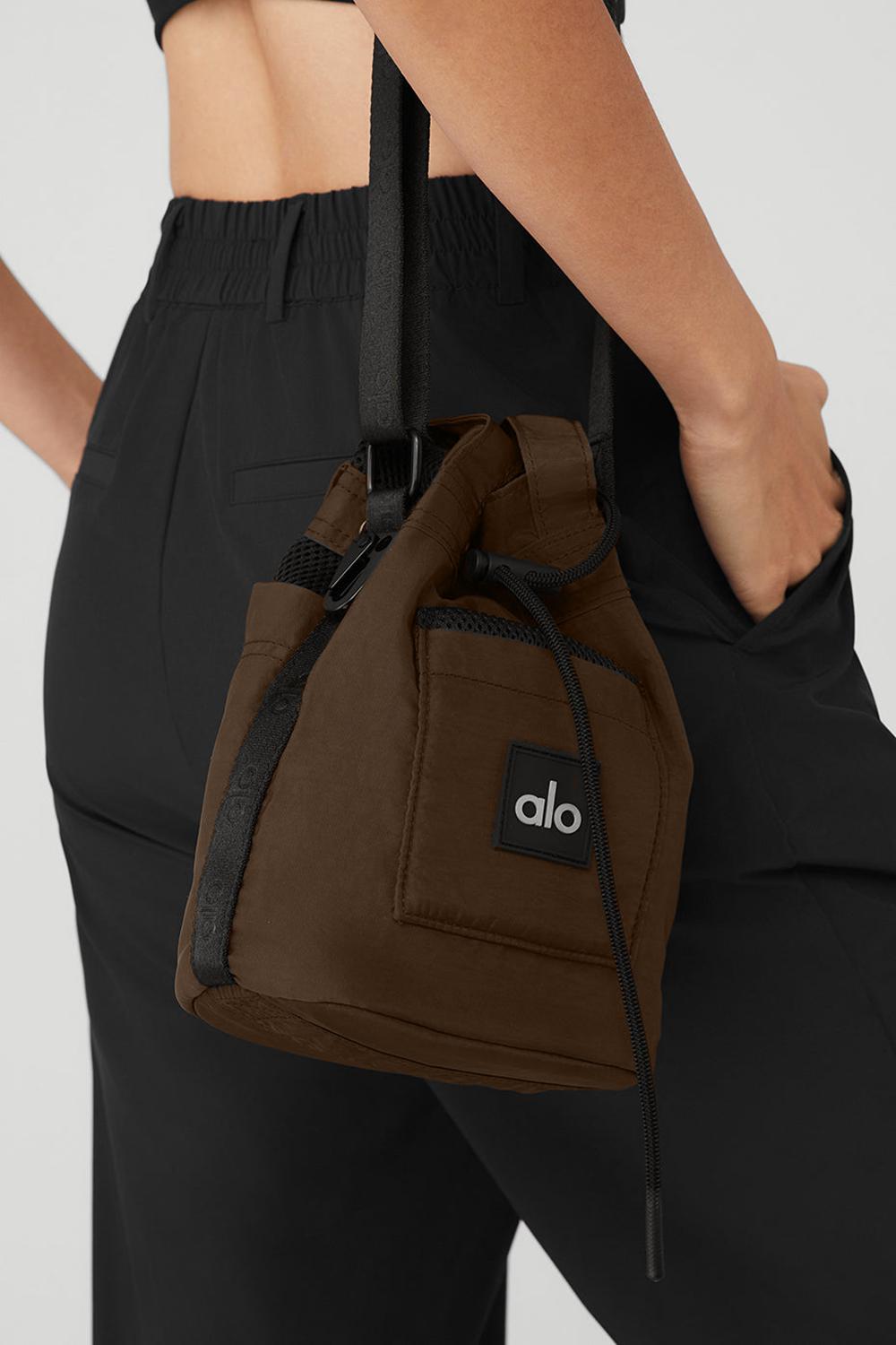 Bolso Saco Alo Yoga Cross Body Mujer Negras | Colombia  WNTH-31402