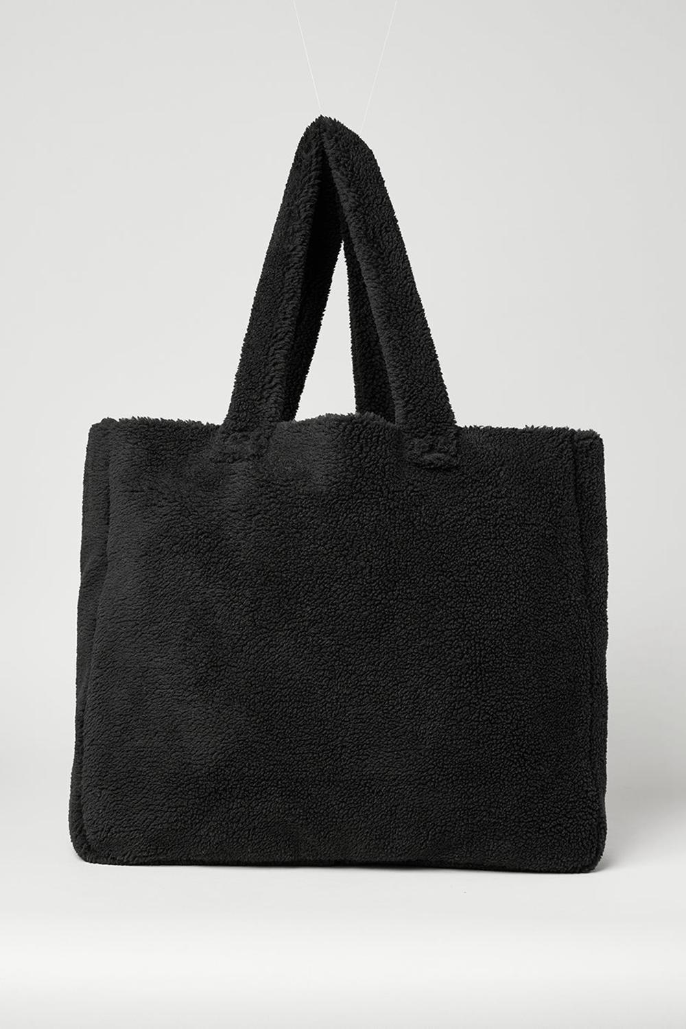 Bolso Tote Alo Yoga Foxy Sherpa Mujer Negras | Colombia  JNLB-85904