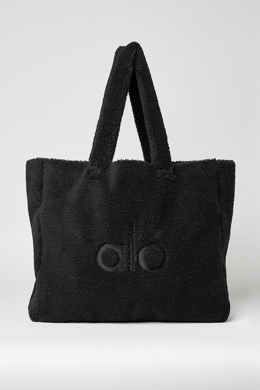 Bolso Tote Alo Yoga Foxy Sherpa Mujer Negras | Colombia  JNLB-85904