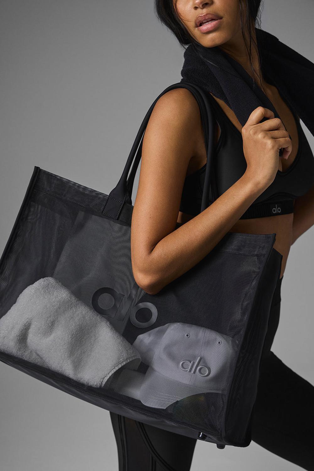 Bolso Tote Alo Yoga Sheer Mujer Negras | Colombia  VMAW-89721