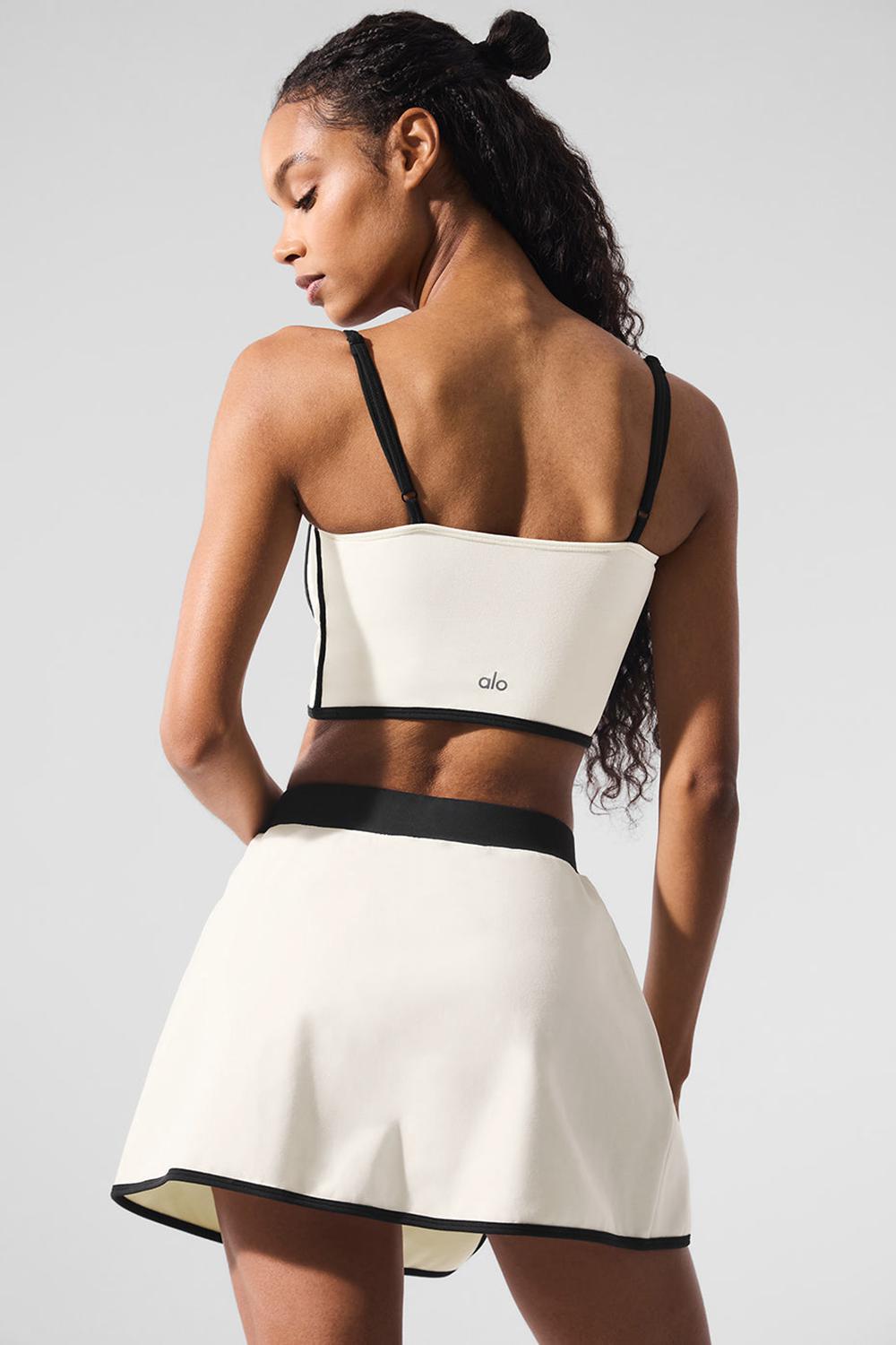 Bra Tank Alo Yoga Airbrush Streamlined Mujer Negras | Colombia  PDUO-47105